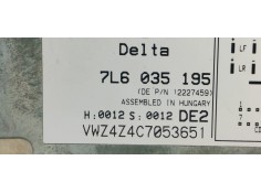 Recambio de sistema audio / radio cd para volkswagen touareg (7la) v6 referencia OEM IAM 7L6035195  