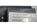 Recambio de resistencia calefaccion para citroen c4 berlina 1.5 hdi 130 fap referencia OEM IAM 9847019780  