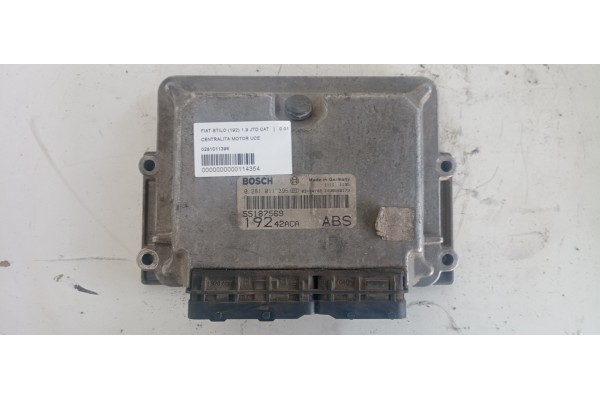 Recambio de centralita motor uce para fiat stilo (192) 1.9 jtd cat referencia OEM IAM 0281011396  