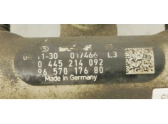 Recambio de rampa inyectora para citroen berlingo 2.0 hdi magic familiar referencia OEM IAM 0445214092  