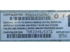 Recambio de centralita airbag para jeep gr.cherokee (wj/wg) 3.1 td limited referencia OEM IAM P56042047AC  