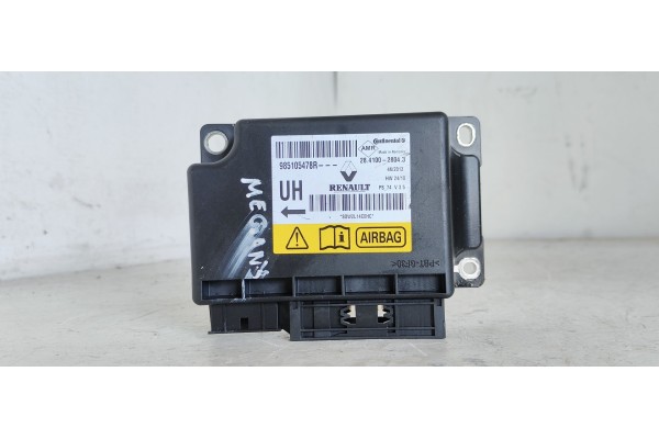 Recambio de centralita airbag para renault megane iii berlina 5 p dynamique referencia OEM IAM 985105478R  