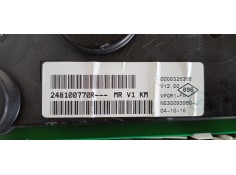 Recambio de cuadro instrumentos para dacia dokker express 1.5 dci diesel fap cat referencia OEM IAM 248100770R  