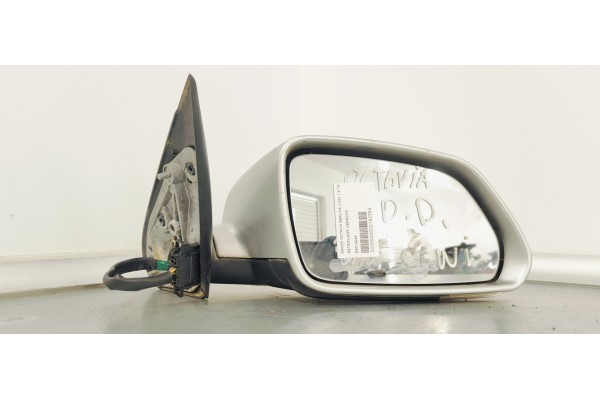 Recambio de retrovisor derecho para skoda octavia berlina (1z3) 1.9 tdi 105 referencia OEM IAM E9014245  