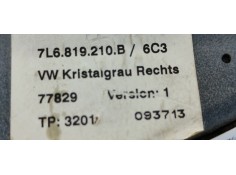Recambio de rejilla aireadora para volkswagen touareg (7l6) 3.0 v6 tdi dpf referencia OEM IAM 7L6819210B  