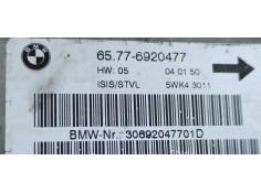Recambio de centralita airbag para bmw serie 7 (e65/e66) 745i referencia OEM IAM 65776920477  