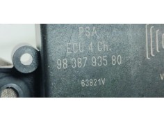 Recambio de modulo electronico para citroen c4 berlina 1.5 hdi 130 fap referencia OEM IAM 9838793580  