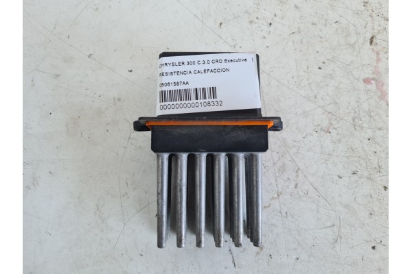 Recambio de resistencia calefaccion para chrysler 300 c 3.0 crd executive referencia OEM IAM 05061587AA F011500010 