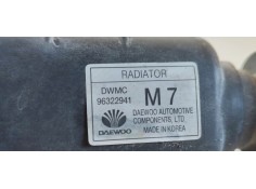 Recambio de radiador agua para daewoo matiz 0.8 cat referencia OEM IAM 96322941  
