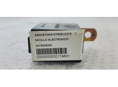 Recambio de modulo electronico para ssangyong kyron 2.0 d referencia OEM IAM 8475005000  