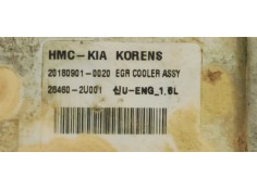 Recambio de enfriador egr para kia sportage referencia OEM IAM 284602U001  