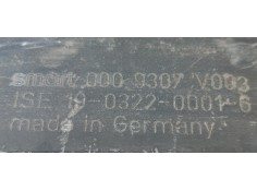 Recambio de refuerzo paragolpes delantero para smart coupe 0.6 turbo cat referencia OEM IAM 0009307V003  