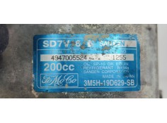 Recambio de compresor aire acondicionado para ford focus berlina (cap) ambiente (d) referencia OEM IAM 3M5H19D629SB  