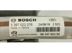 Recambio de motor limpia delantero para peugeot 3008 1.5hdi 130 fap referencia OEM IAM 9824762480  