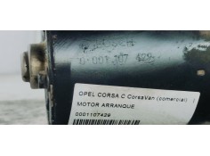 Recambio de motor arranque para opel corsa c corsavan (comercial) referencia OEM IAM 0001107429  