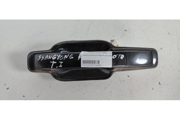 Recambio de maneta exterior trasera izquierda para ssangyong actyon 2.0 td cat referencia OEM IAM   