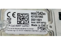 Recambio de antena para citroen c4 berlina 1.5 hdi 130 fap referencia OEM IAM 9835734280  