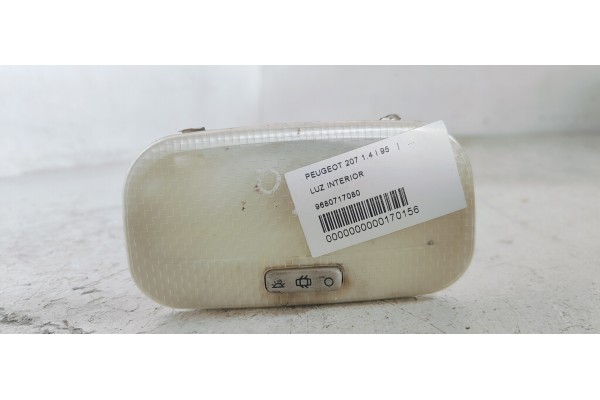 Recambio de luz interior para peugeot 207 1.4 i 95 referencia OEM IAM 9680717080  