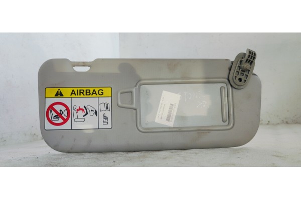 Recambio de parasol derecho para kia stonic (ybcuv) 1.2 i 85 referencia OEM IAM   