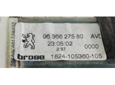 Recambio de elevalunas delantero derecho para peugeot 206 cc cc referencia OEM IAM 9636627580  