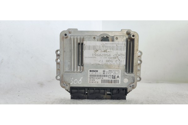 Recambio de centralita motor uce para peugeot 308 confort referencia OEM IAM 0281013872  