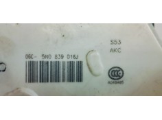 Recambio de cerradura puerta trasera derecha para volkswagen passat cc (357) básico referencia OEM IAM 06C5N0839016J  