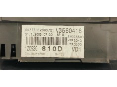 Recambio de cuadro instrumentos para skoda octavia berlina (1z3) 1.9 tdi 105 referencia OEM IAM 1Z0920810D  