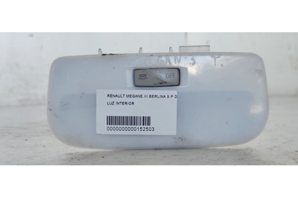 Recambio de luz interior para renault megane iii berlina 5 p dynamique referencia OEM IAM   