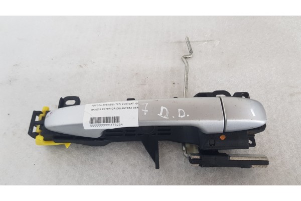 Recambio de maneta exterior delantera derecha para toyota avensis (t27) 2.2d-cat 150 fap referencia OEM IAM   