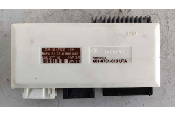 Recambio de centralita luces para bmw x5 (e53) 3.0 24v cat referencia OEM IAM 61356905842 60837710 6010731013