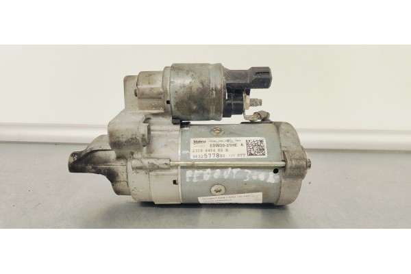 Recambio de motor arranque para peugeot 3008 1.5hdi 130 fap referencia OEM IAM 9832577880  
