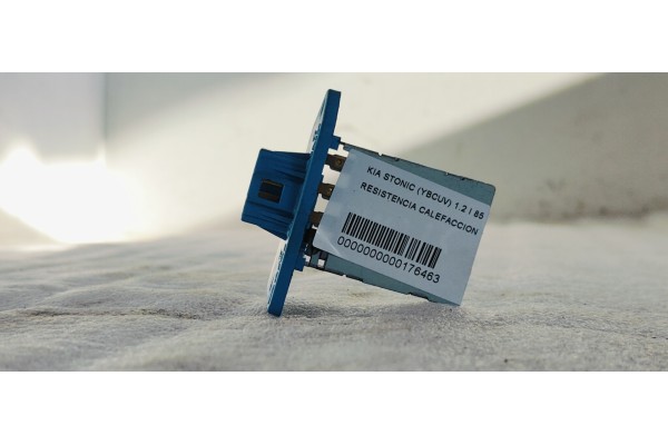 Recambio de resistencia calefaccion para kia stonic (ybcuv) 1.2 i 85 referencia OEM IAM   