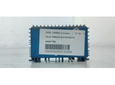 Recambio de caja precalentamiento para opel corsa d cosmo referencia OEM IAM 55557760  