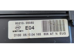 Recambio de cuadro instrumentos para ssangyong kyron 2.0 referencia OEM IAM 8021009050  