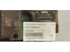 Recambio de bomba inyeccion para chrysler voyager (rg) referencia OEM IAM 0445010034  