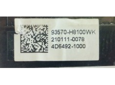 Recambio de mando elevalunas delantero izquierdo para kia stonic (ybcuv) 1.2 i 85 referencia OEM IAM 93570H8100WK  