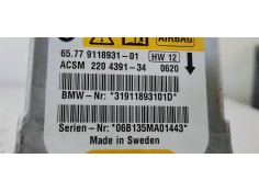 Recambio de centralita airbag para bmw serie 5 berlina (e60) 520d referencia OEM IAM 6577911893101  