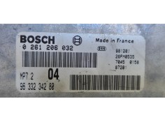 Recambio de centralita motor uce para peugeot 206 berlina 1.6 referencia OEM IAM 0261206032  