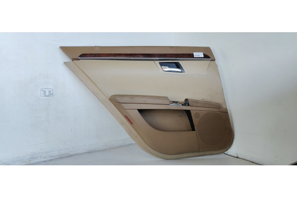 Recambio de guarnecido puerta trasera izquierda para mercedes-benz clase s (w221) berlina 320 / 350 cdi 4-matic (221.080) refere