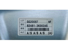Recambio de elevalunas delantero derecho para hyundai sonata (nf) 2.0crdi 140 fap referencia OEM IAM 824813K002AS  