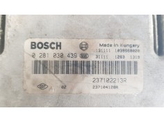 Recambio de centralita motor uce para dacia logan ii 1.5 dci 75 fap referencia OEM IAM 0281030439  