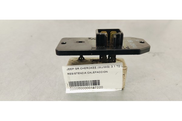 Recambio de resistencia calefaccion para jeep gr.cherokee (wj/wg) 3.1 td limited referencia OEM IAM   