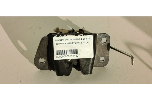 Recambio de cerradura maletero / porton para hyundai santa fe (sm) 2.0 crdi cat referencia OEM IAM   