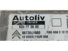 Recambio de centralita airbag para citroen c3 picasso exclusive referencia OEM IAM 9673654980  