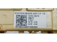 Recambio de caja reles / fusibles para kia stonic (ybcuv) 1.2 i 85 referencia OEM IAM 91955H8570  