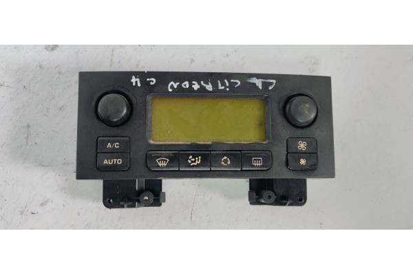 Recambio de mando climatizador para citroen c4 berlina cool referencia OEM IAM 9658084577  