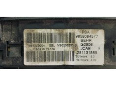 Recambio de mando climatizador para citroen c4 berlina cool referencia OEM IAM 9658084577  