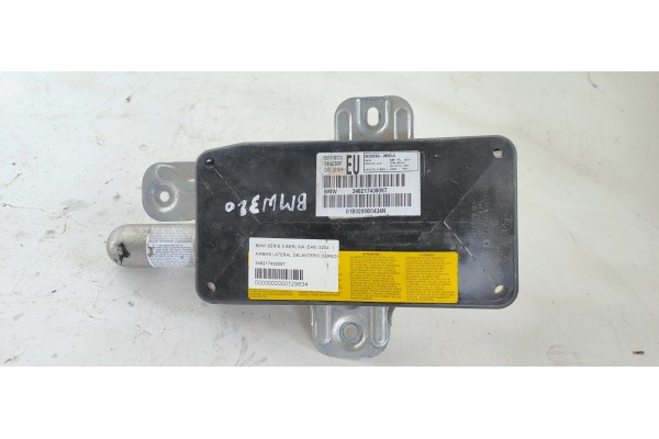 Recambio de airbag lateral delantero derecho para bmw serie 3 berlina (e46) 320d referencia OEM IAM 348217438097  