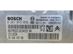 Recambio de centralita motor uce para citroen c3 picasso exclusive referencia OEM IAM 0281013872  