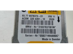 Recambio de centralita airbag para bmw serie 1 berlina (e81/e87) 118d referencia OEM IAM 6577697837301  